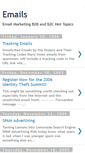 Mobile Screenshot of emails.salesandmarketing.ws
